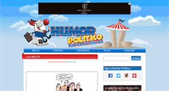 Desktop Screenshot of humorpolitico.com.br